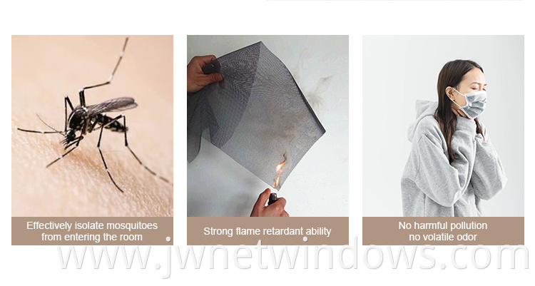 high quality fiberglass insect screen for window and door